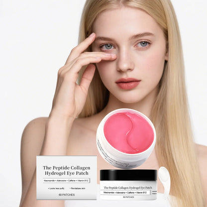 Peptide collagen eye patch