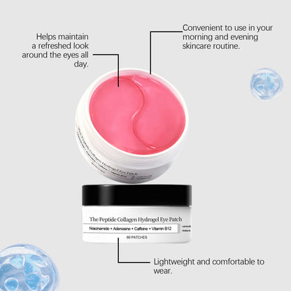 Peptide collagen eye patch