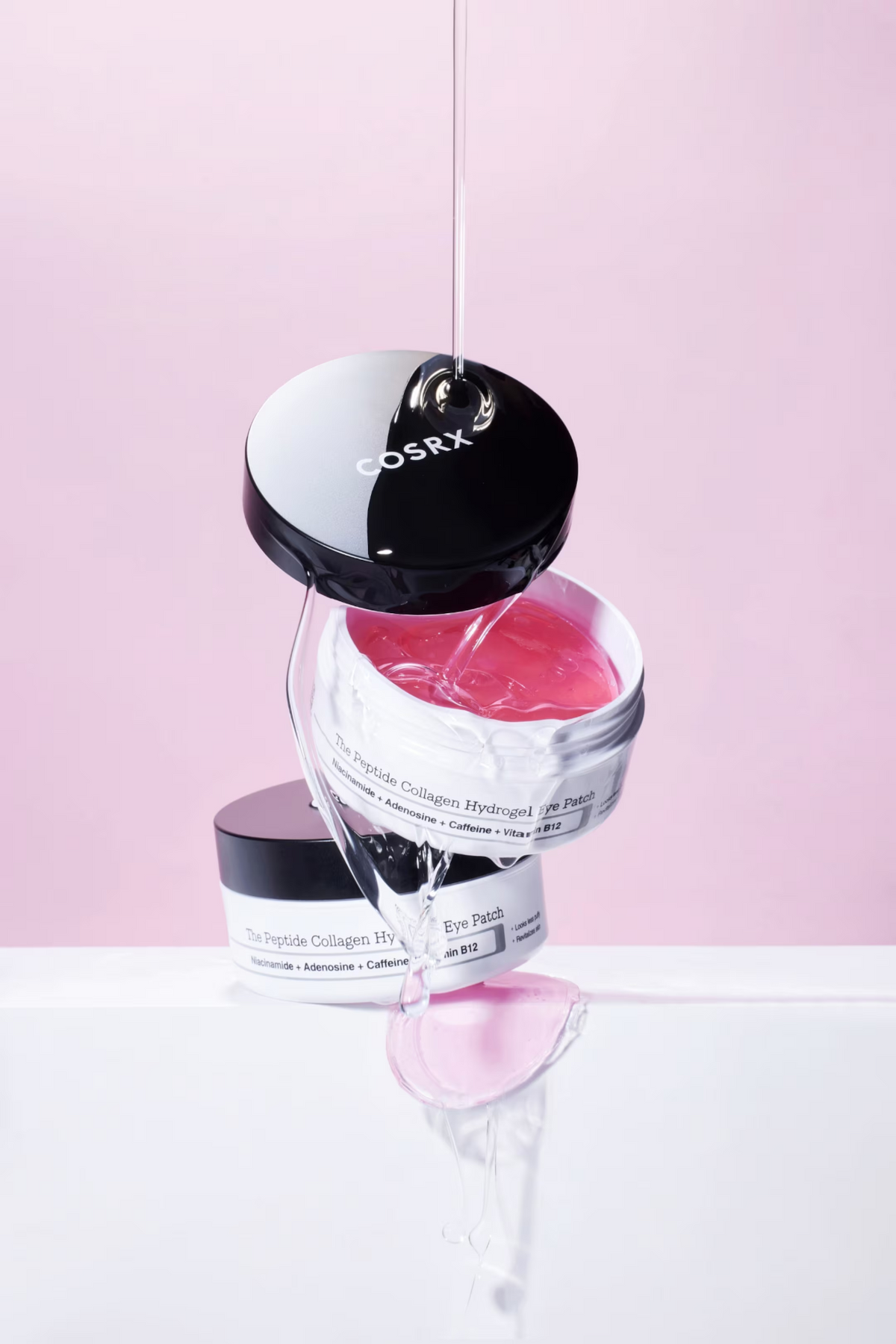Peptide collagen eye patch