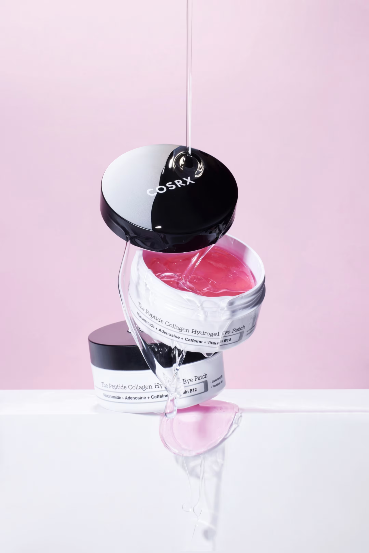 Peptide collagen eye patch